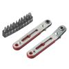 Mini Ratchet Wrench Set Ratchet 6.35mm Interface Offset Handle Ergonomic Handle 1 4 Hex Shank Elbow Head Wrench