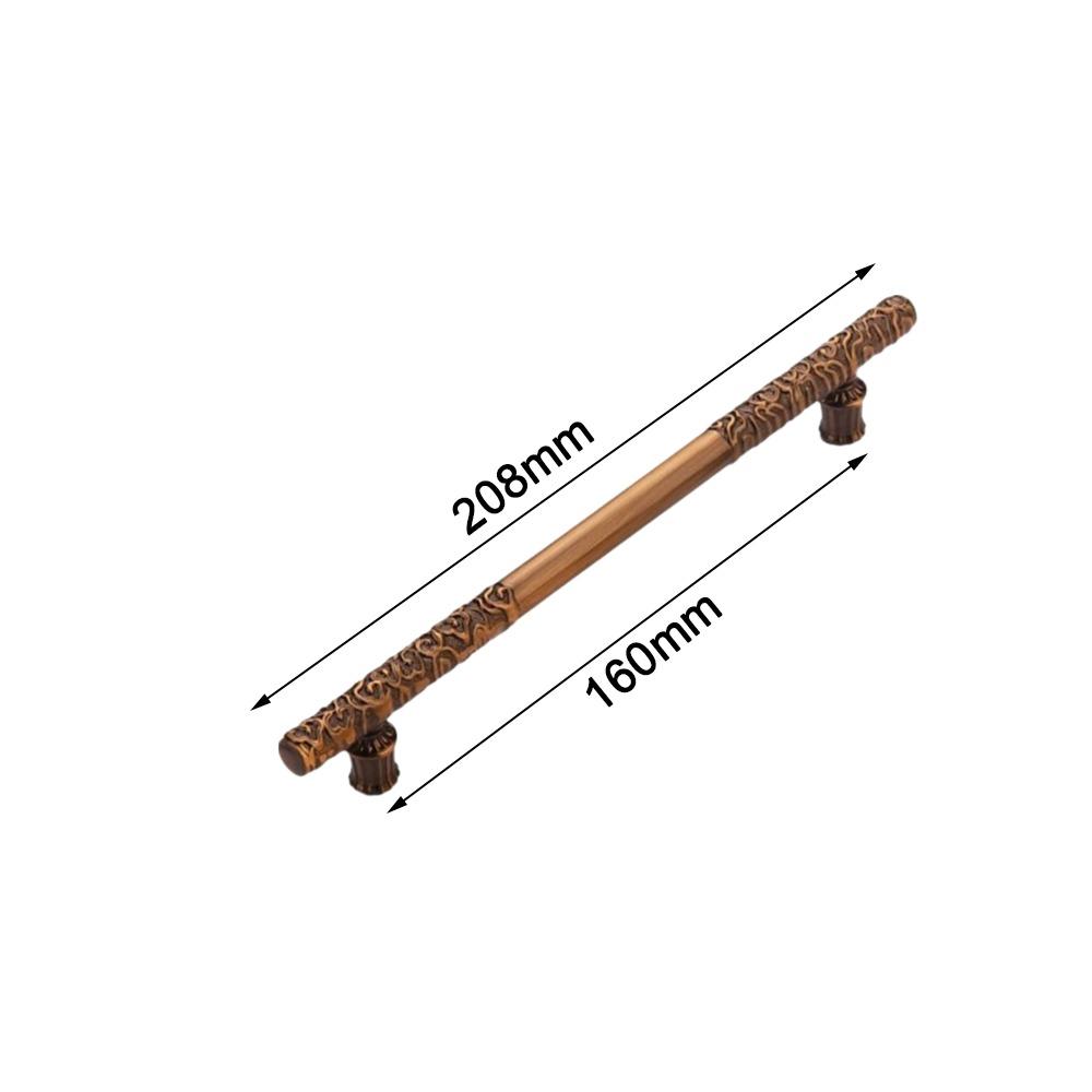 Zinc Alloy Cabinet Door Handle Light Luxurious Solid Antique Kitchen Cupboard Pull High-end Modern Simple Wardrobe Door Handle