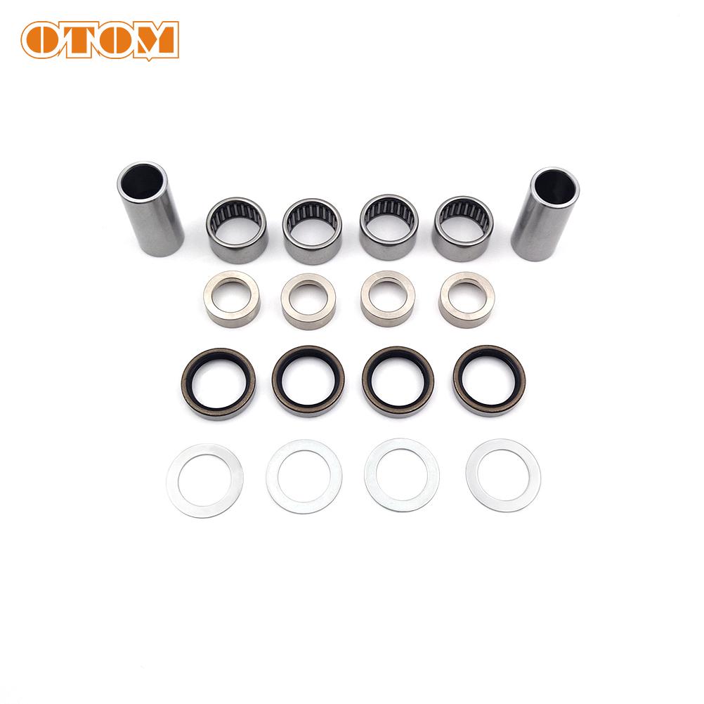 For KTM SXF 2008-2016 Motorcycle Swing Arm Repair Maintenance Kit Bearing Oil Seal Bushing Washer Ring Liner HUSQVARNA XCF EXC