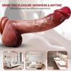 AR147 Large Size Liquid Silicone Dildo Simulation Phallus Orgasm Artifact Female Masturbator Adult Products