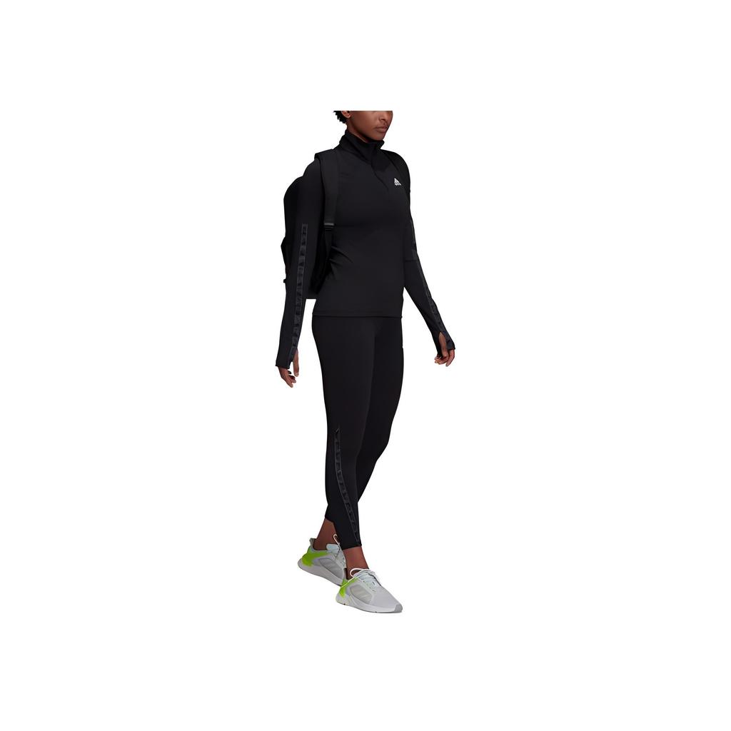 Adidas Sports Casual Breathable Fitness Leggings Women Bottoms Black GS1346