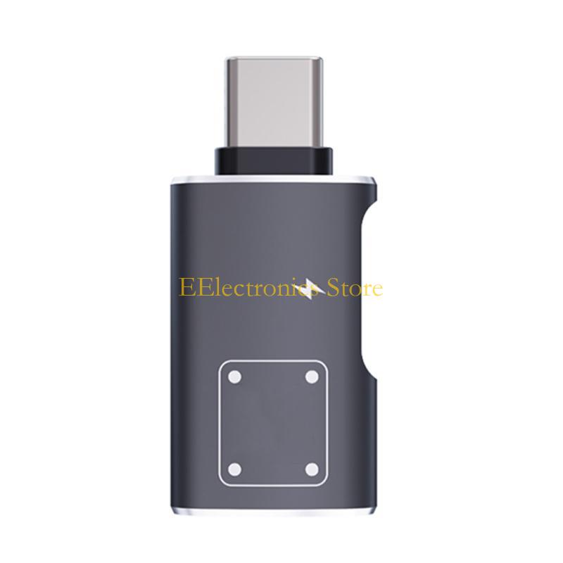 B03C Aluminum Converter High Speed Data Tranfer Adapter USB C & USB to USB A Adapter with 15W Charging Port for Phone 15 14