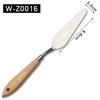 5-Piece Stainless Steel Palette Knife Set for Gouache and Oil Painting