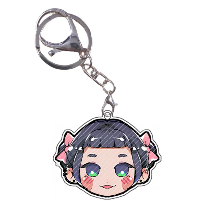 Acrylic Keychain KPop Demon Hunters Rumi Mira Zoey Jinu Baby Saja Celine Bobby Cartoon Anime Characters Gift Pendant Decoration