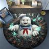 Cartoon Print Round Area Rug,Carpet Rug for Living Room Bedroom Sofa Playroom Decor,Non-slip Floor Mat