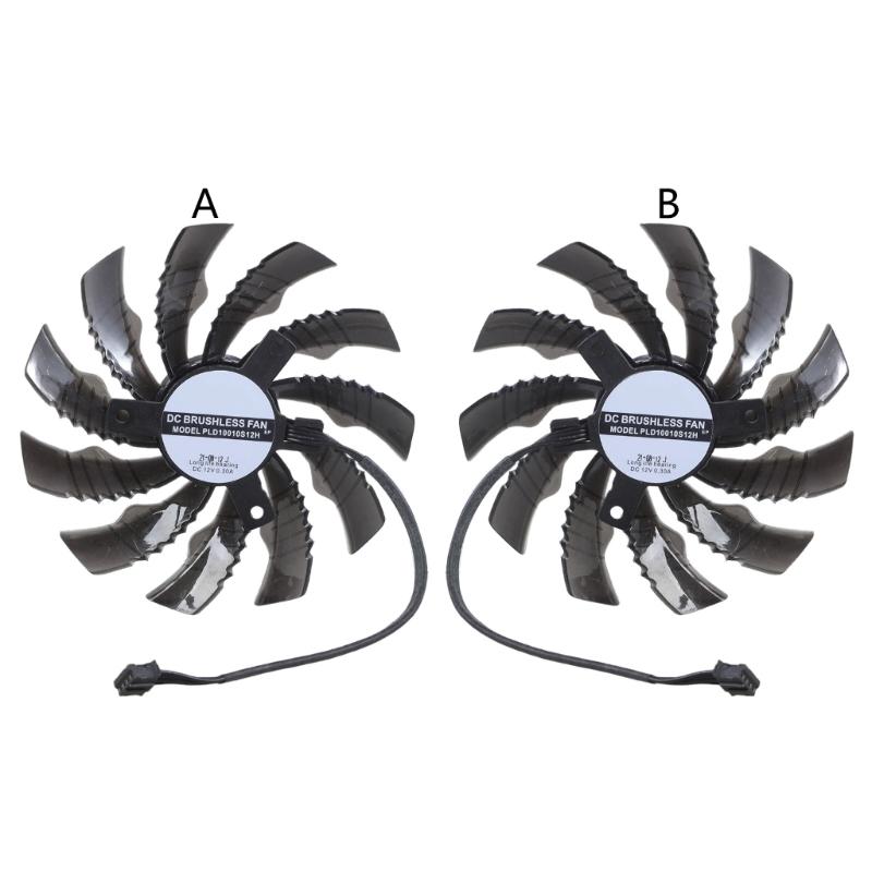 95MM 4PIN GPU Fan PLD10010S12HH For 3060TI 3050 Graphics Card Efficient Heat Dissipation PLD10010S12H