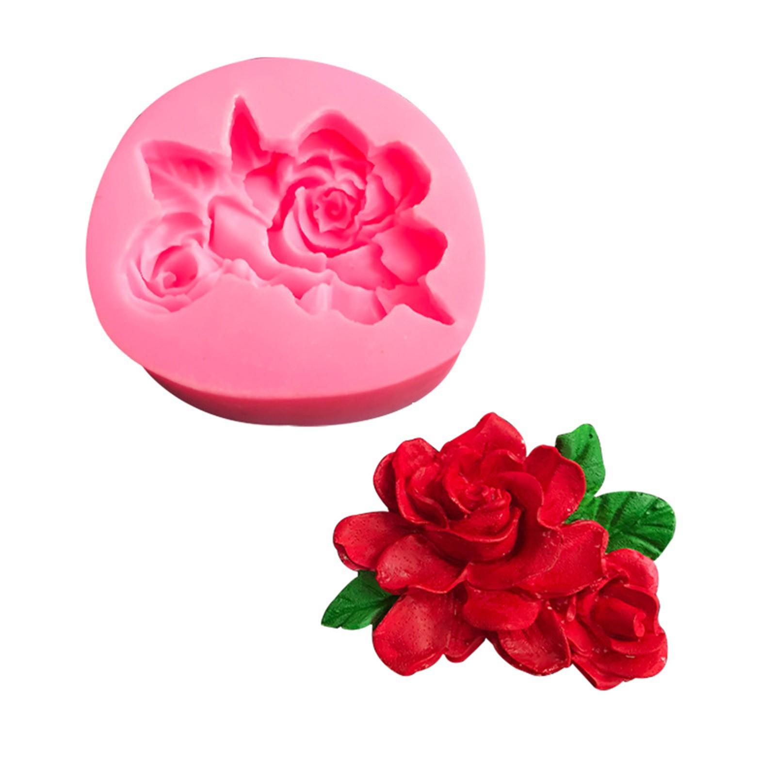 

Силиконовая форма для цветов гардении и франжипани, форма для шоколадного торта с помадкой, гипсовая форма для ароматерапии One Size