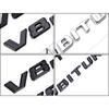 Emblema Logo V8 BITURBO in ABS Nero 3D Distintivo per Parafango Auto NFGJD4 Per C63 G63 E63 S63 Accessori