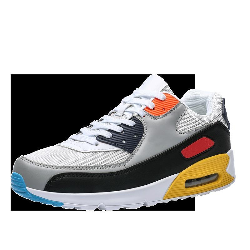 Herrenschuhe Outdoor Große Größe Sportschuhe Weiß Frühling Herren Paar Luftpolster