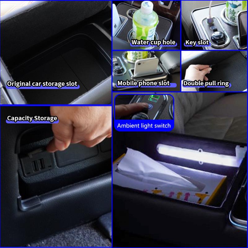 Toyota Alphard/Vellfire Armrest Console Storage Box