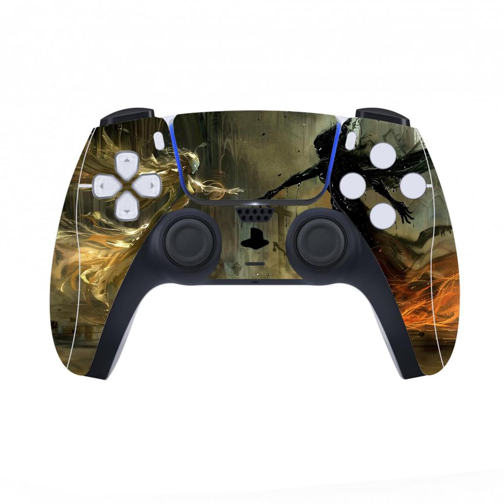 Sticker Sticker Compatible with PlayVital Ps5 Console Body Sticker Vinyl Sticker Compatible with Ps5 Controller Headset Remote Control Charging