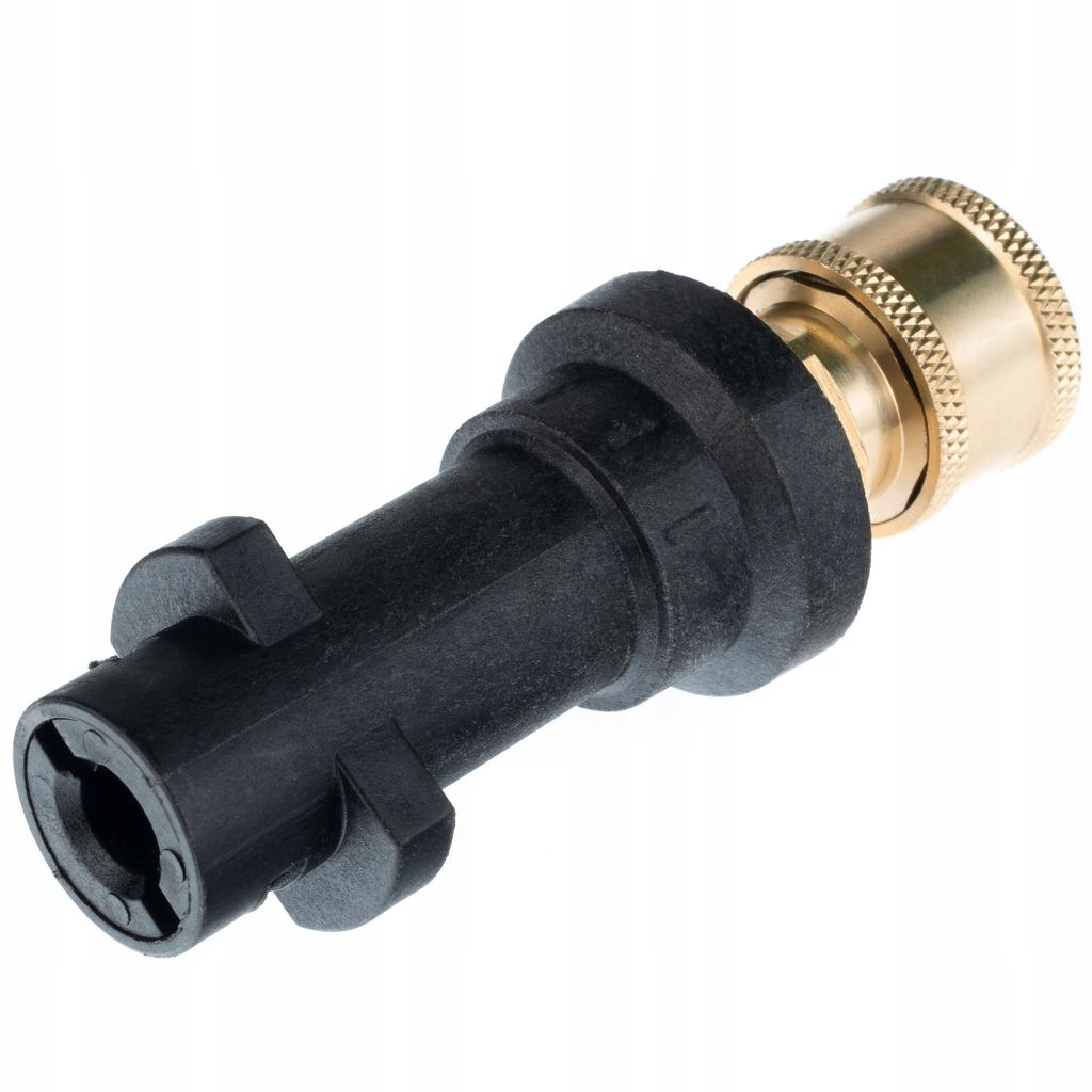 Rosfix Zestaw T-Racer Bayonet – Szczotka Mosmatic 1/4"" + Adapter Bayonet | Kompatybilność Z Karcher K2–K7 | Efektywne Czyszczenie Bruku I Betonu