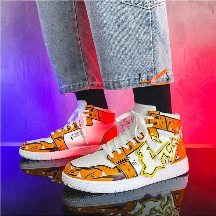 Ghost Slayer Anime Joint Board Shoes Men's Shoes Trend All-match Casual  Korean Student Shoes comprar a buen precio — entrega gratuita, reseñas  reales con fotos — Joom