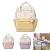 Vibrant Nylon Backpack For Girls Lightweight Waterproof Trendy Daily Use Bag