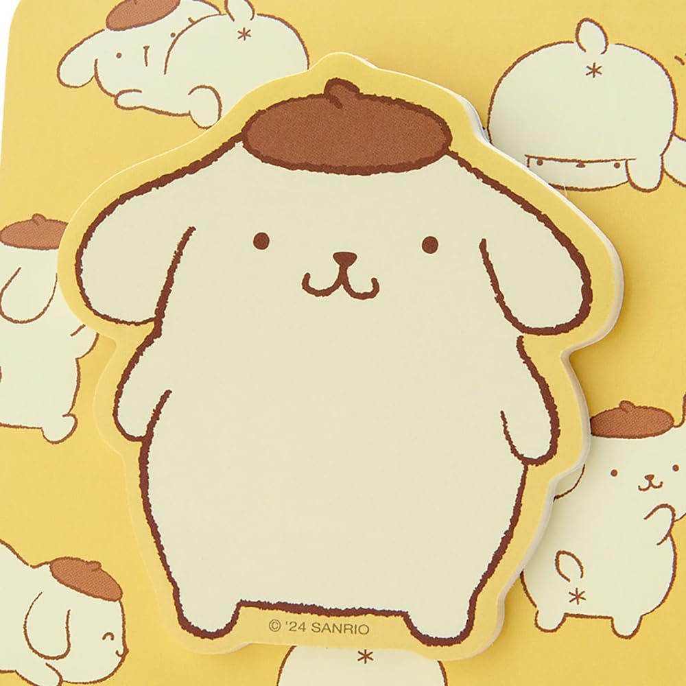 Sanrio Pompompurin Sticky Notes 10 x x 228397 Set, 9.5 0.4 cm, Character,
