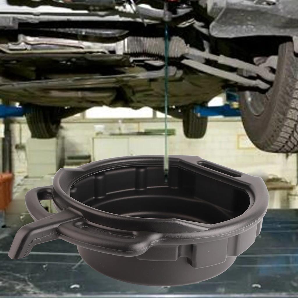 10L Car Oil Change Pan Portable Oil Drain Anti Freeze Universal