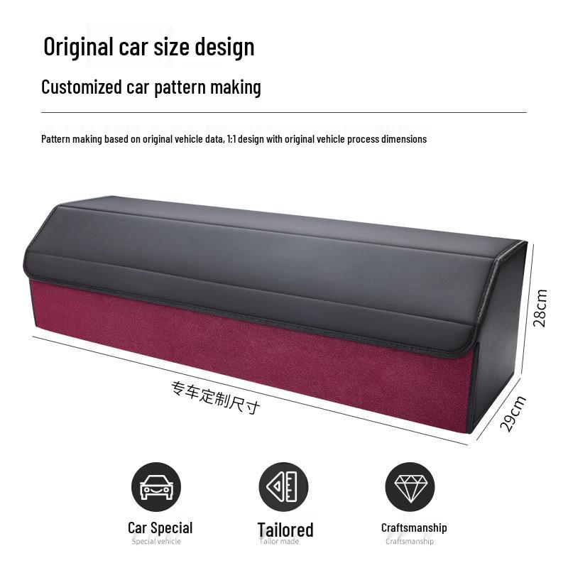 Fits Porsche Cayenne, Macan, Panamera, Taycan Trunk Storage Box