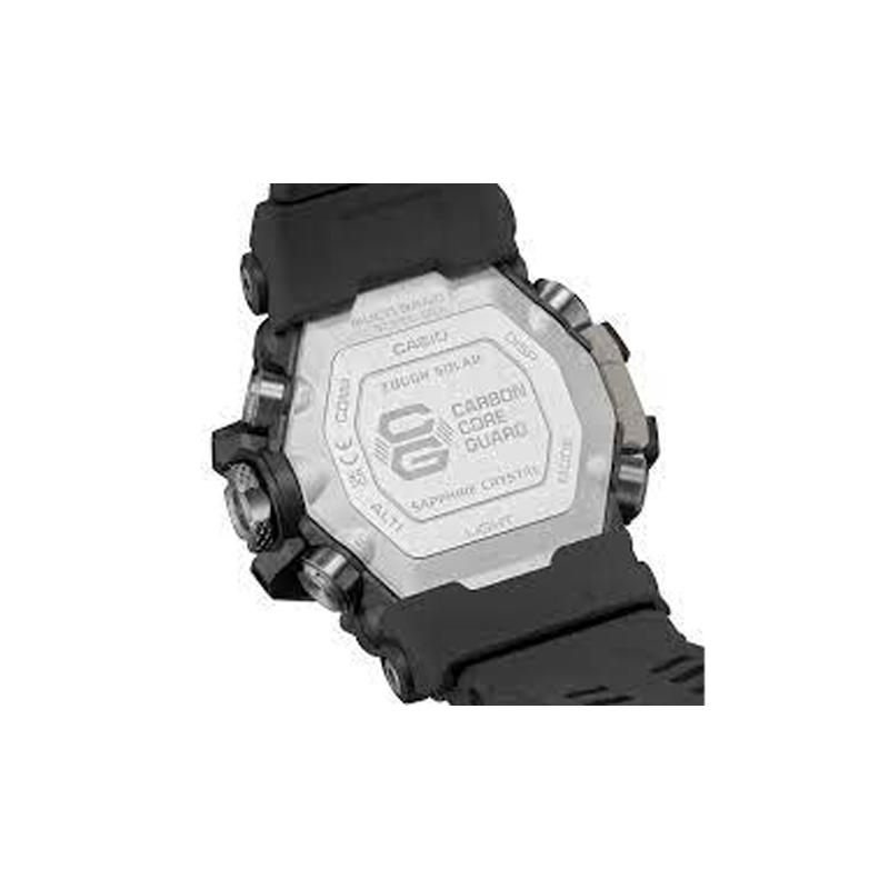 

CASIO 200 meters waterproof Quartz resin strap men s watch black dial GWG-2000CR-1AD чорний