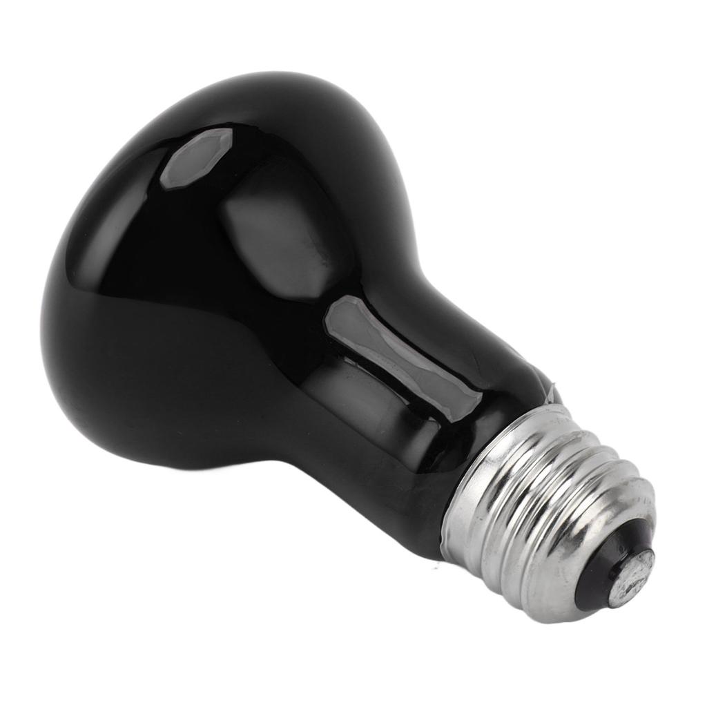 Lâmpada de Calor para Répteis E27 Lâmpadas Multifuncionais de Ponto de Aquecimento para Répteis Cobra 110?120V Preto