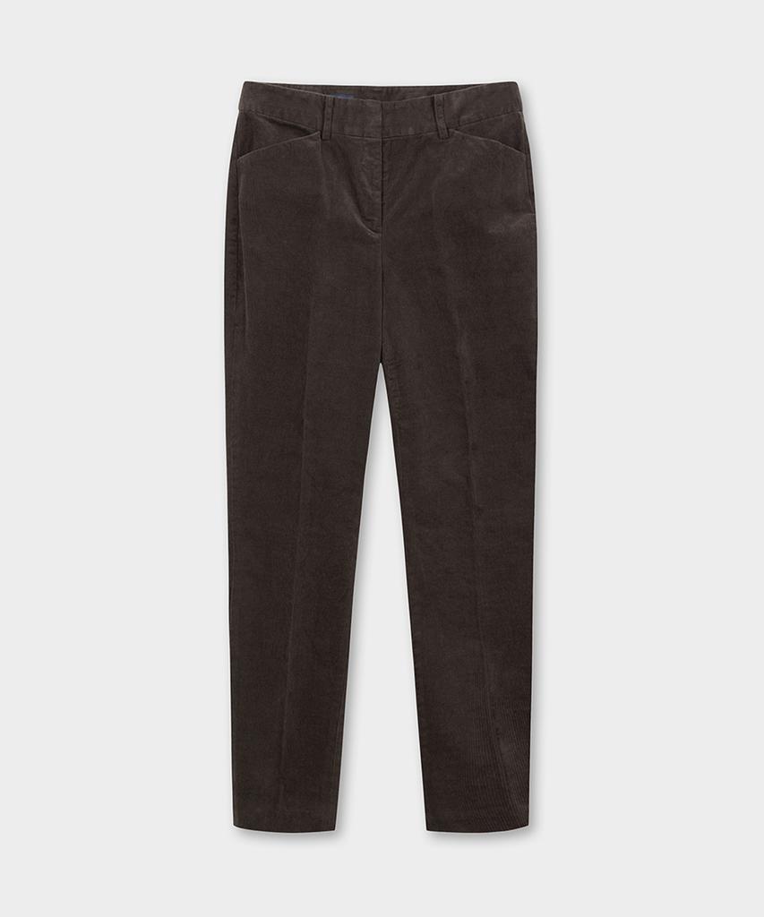 BROOKS BROTHERS Slim Fit Corduroy Pants (Brown) (Bbpcwf59914Ef)
