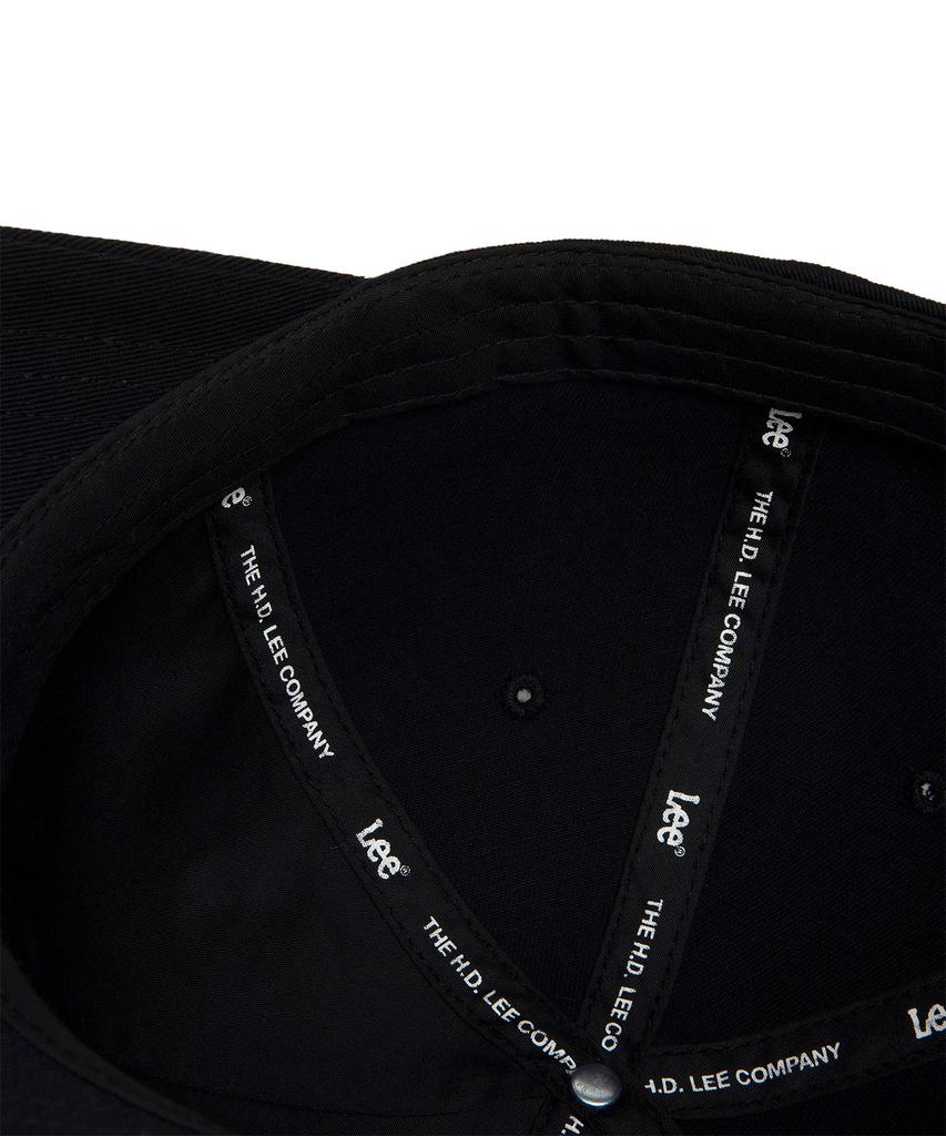 LEE Vintage Logo Cotton Ball Cap Black