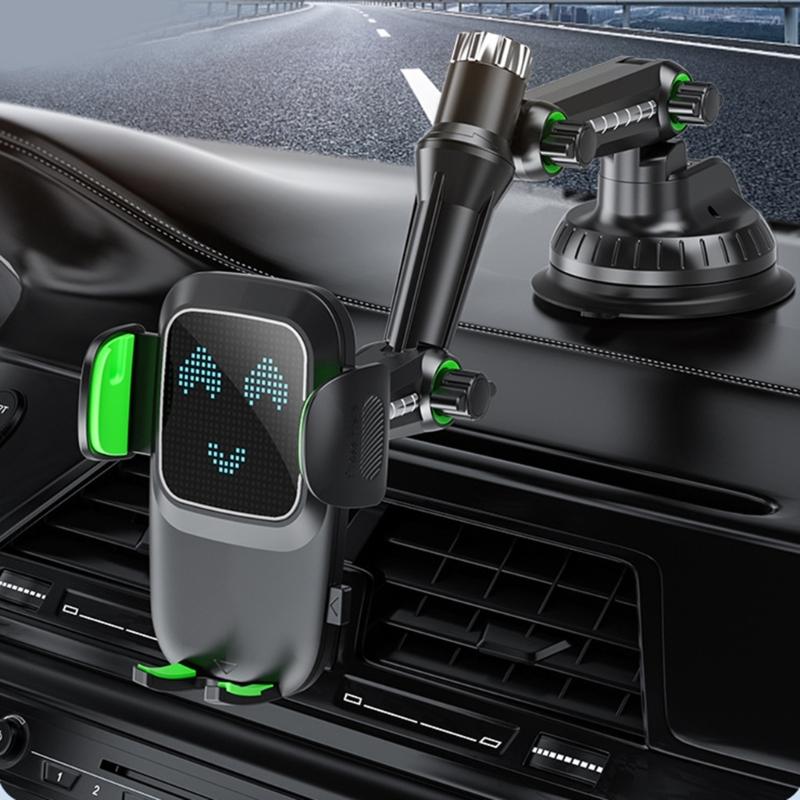 For Car Phone Rack Mount Universal Holder Air Vent Holder Dashboard Windshield Mount Suction Cup Support Handsfree Stand