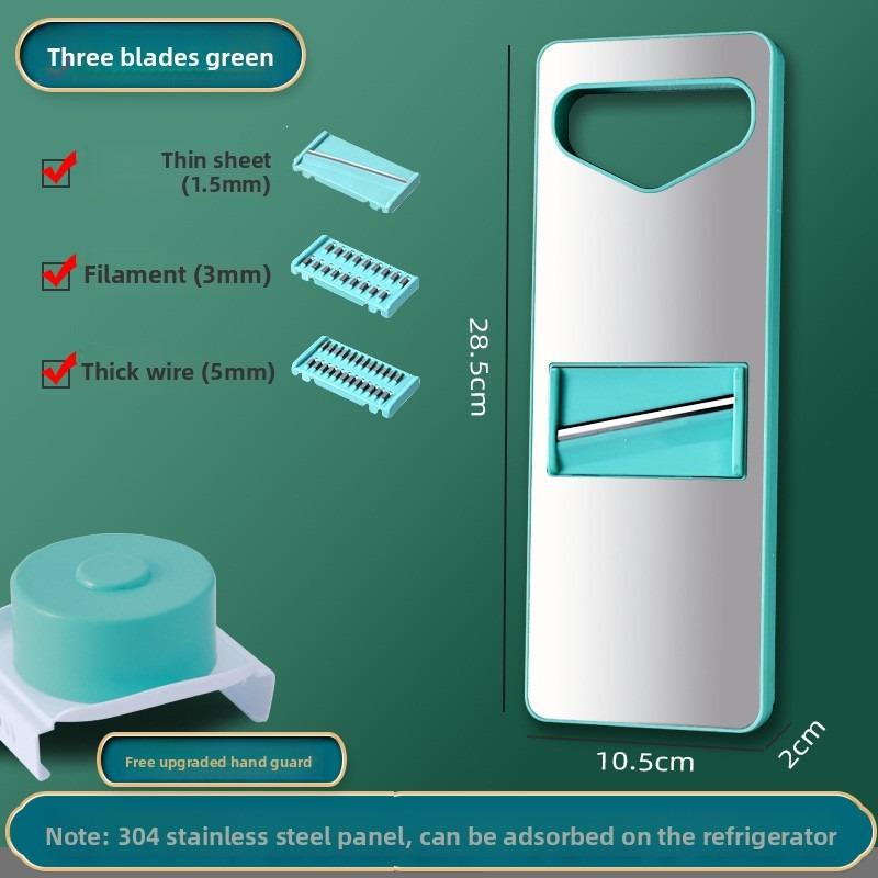 Household Potato Slicer Stainless Steel Vegetable Slicer Kitchen Vegetable Slicer Radish Slicer and Grater