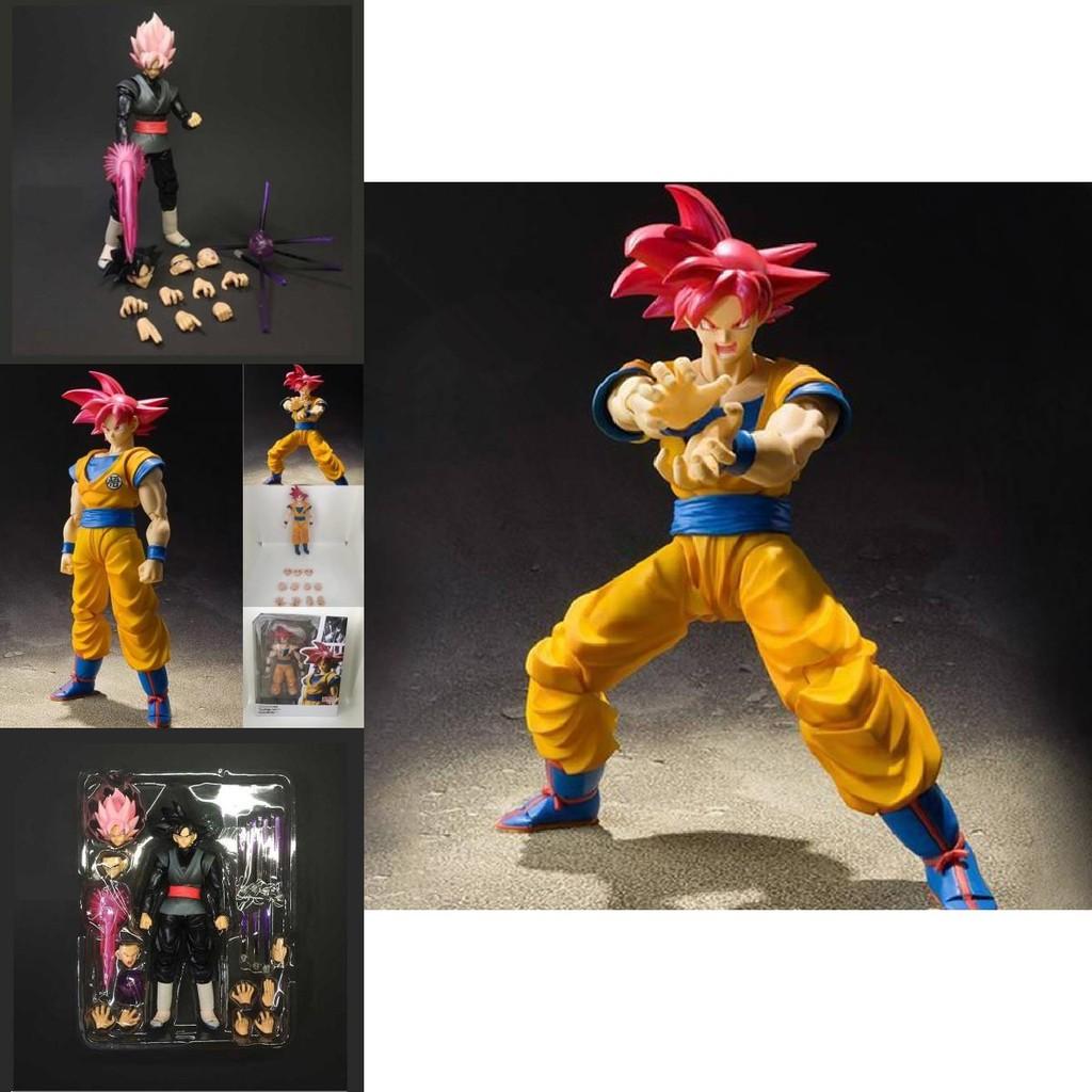 Black Saiya Action Figure From Dragon Ball Anime High-quality Pvc Material Perfect Holiday Gift