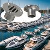 2-pack 25 mm 316 rostfritt stål Båtdäcksavloppsproppar – Marina avloppstillbehör med skruvar – Högblank, korrosionsbeständig – För yachter, husbilar