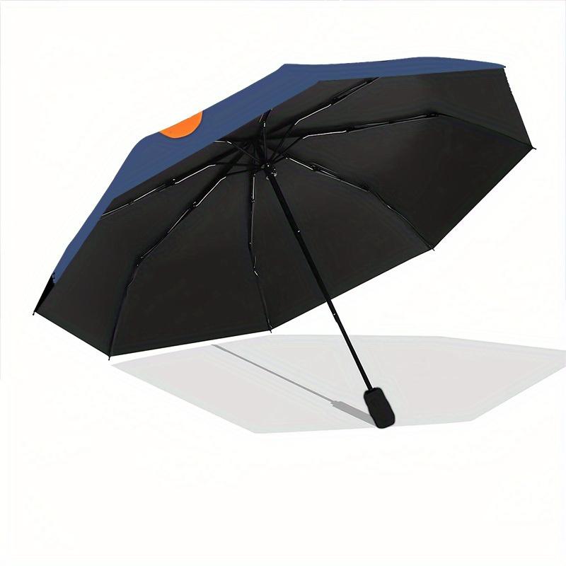 1pc Halloween Cats Automatic Open/Close Umbrella with One Touch Button,, Windproof Design Lightweight Portable Umbrella for Women & Men6144
