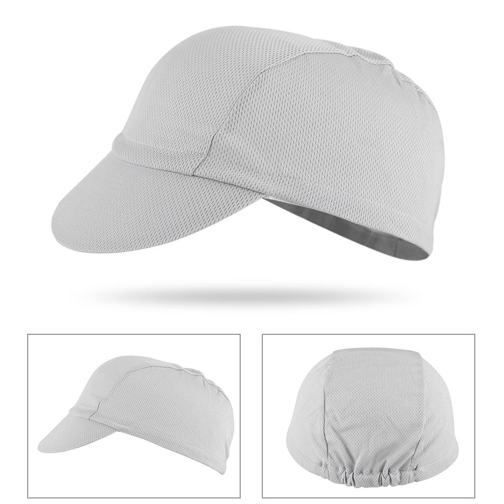 Grey Cycling Sport Cap Hat Bicycle Outdoors Riding Road Bike Headbands