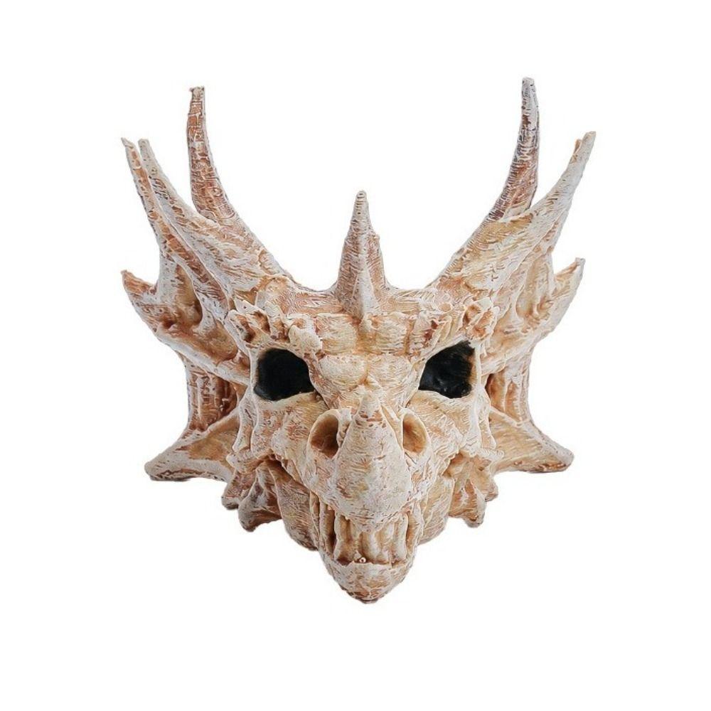 3D Printed Dragon Bone Fish Tank Ornament Crawler Landscape Decoration Feeding Box Decoration