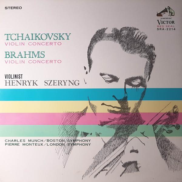 LP Record HENRYK SZERYNG, CHARLES MUNCH, BOST - Tchaikovsky, Violin Concerto / Brah SRA2214 RCA RED SEAL 1967 Japan Classical Used