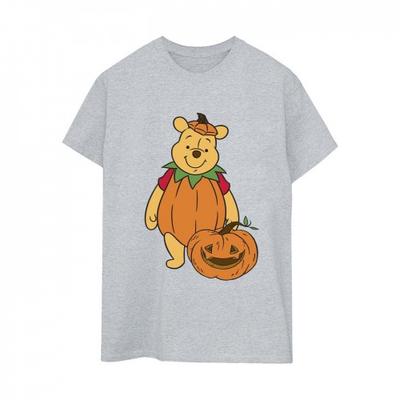 Camiseta Feminina/Senhora Abóbora Boyfriend Halloween