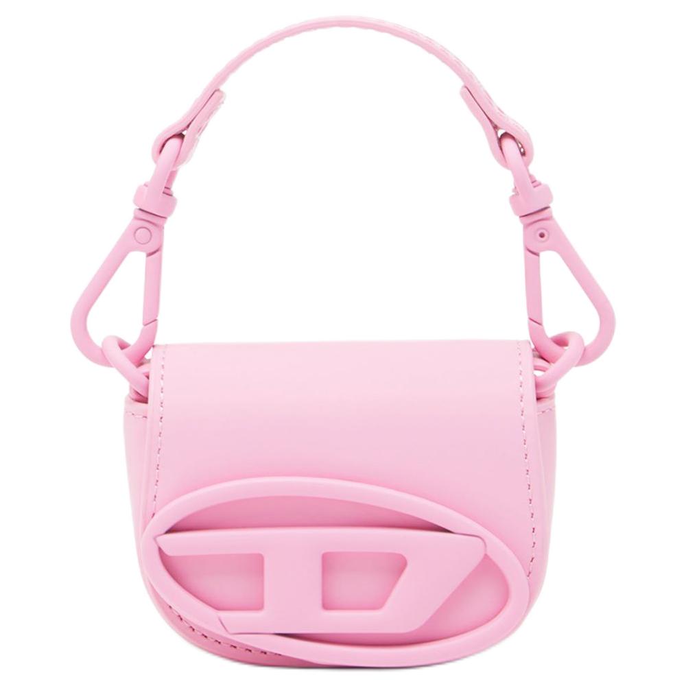 

Новый аксессуар DIESEL Сумка из коровьей кожи Мини женская розовая X09889P6248T4216 7.9*4.1*6.1CM