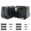 Hong Kong UK Travel Adapter: Multi-function One-to-Three Converter Socket
