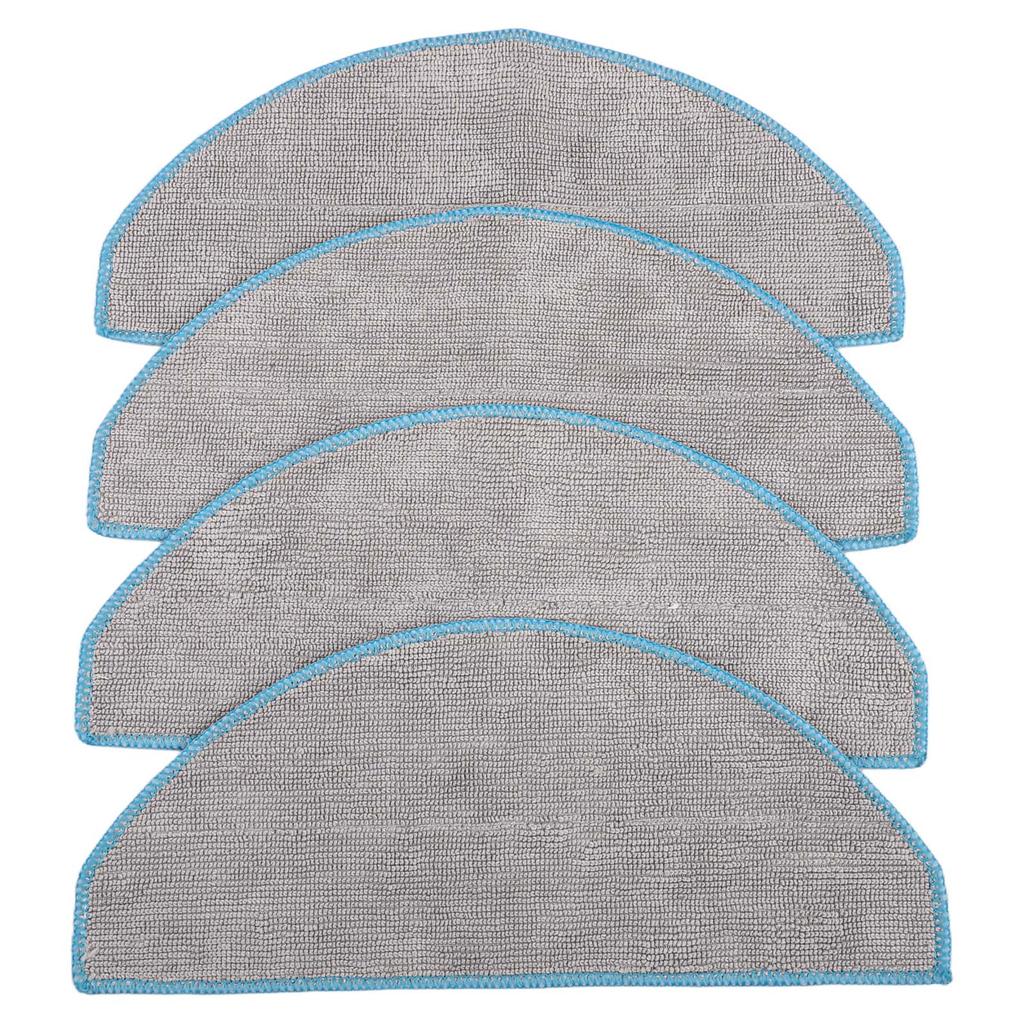 For Combo Robot Vacuum Cleaner Accessory AutoEmpty Dock Mop Home Cleaning Pet-Friendly Cleaning Robot Vacuum 4 Pack Mop Cloths