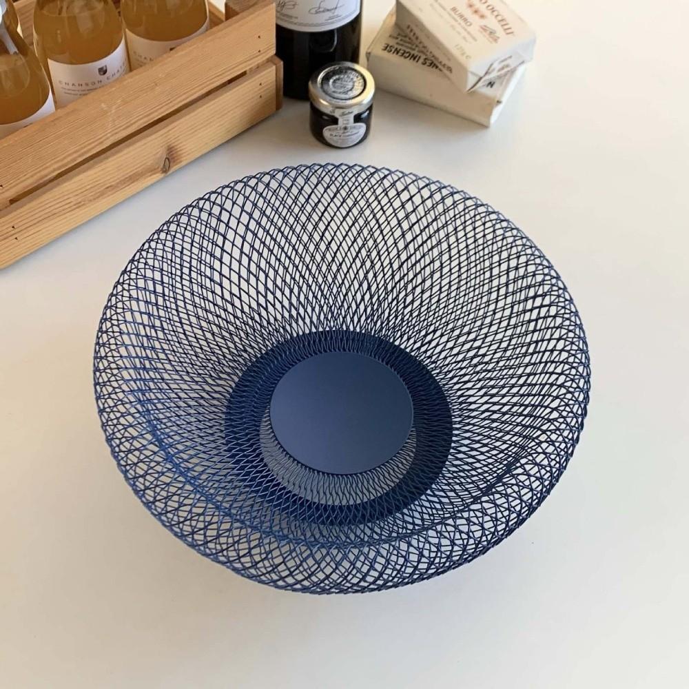 Round Mesh Fruit Snacks Basket Dried Fruit Plate Fruit Vegetable Basket Snacks