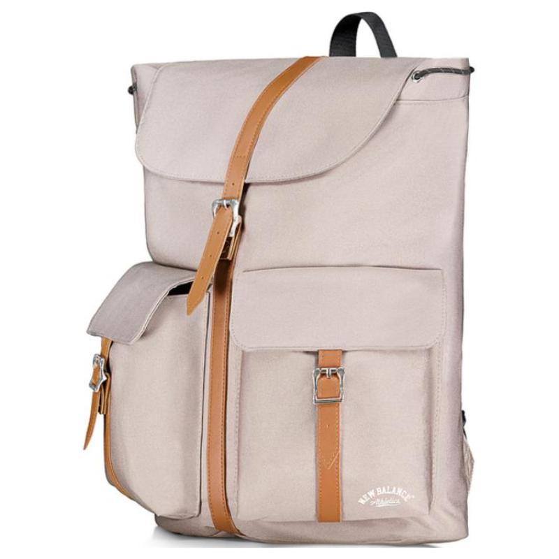 New Balance Fabric Backpack Unisex Woody Brown New Balance LAB44401