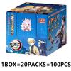 Genuine : Kimetsu No Yaiba Trading Card Kamado Tanjirou Kamado Nezuko Anime Collection Card Board Game Toy Gift