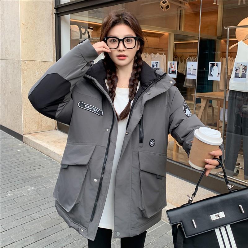 Down cotton-padded clothes, winter couple's clothes, new tooling, thickened jacket, cotton-padded jacket pie to overcome