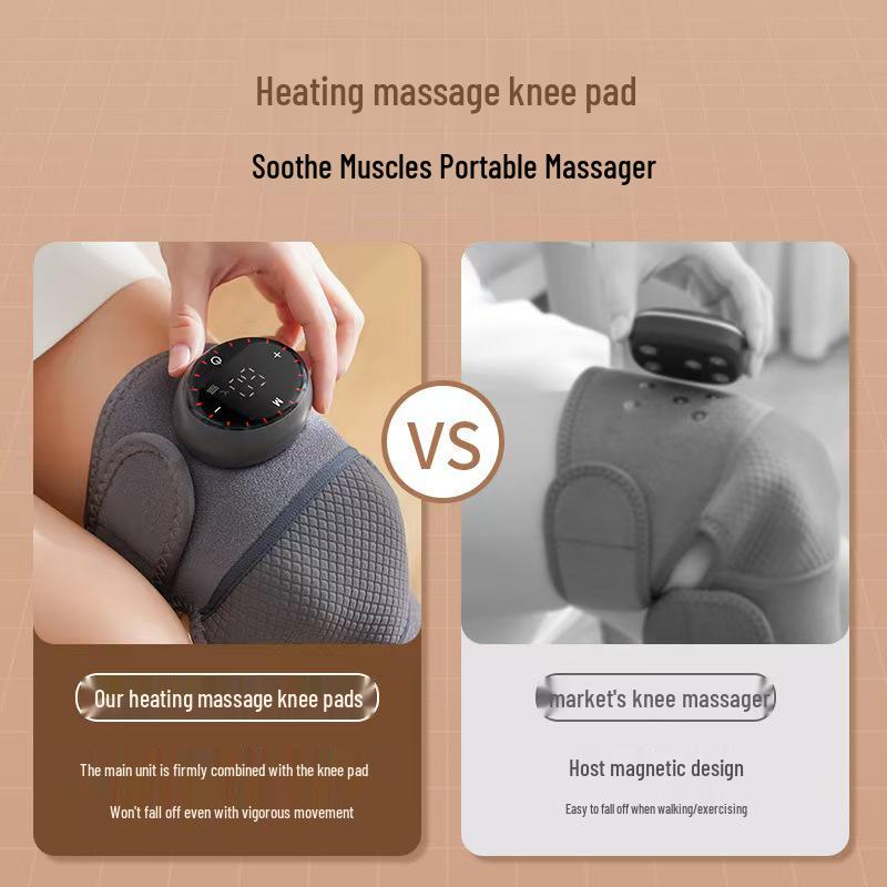 Self-Heating Electric Knee Pads for Physiotherapy and Cold Relief