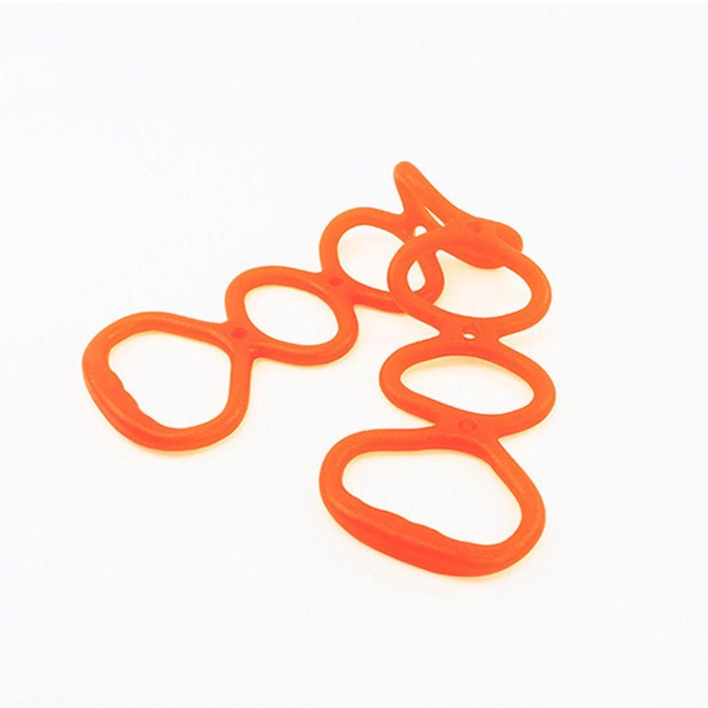 Flexible Yoga Stretch Band 7 Ring Silicone Elastic Stretcher Pull Up Assist Band  Gym Exercise