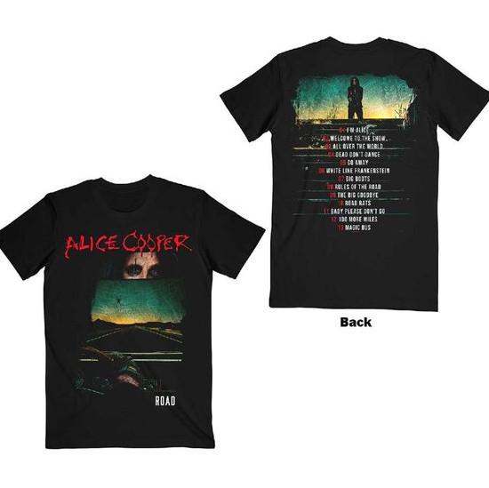 

Unisex T-Shirt with Road Cover Tracklist Design L