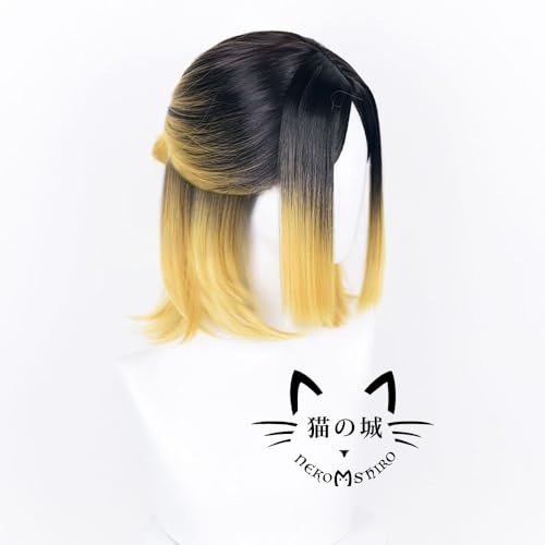 Neko No Shiro (Cat's Castle) Kozume Kenma Adult Polished Cosplay Wig, Heat-Resistant, Anime Costume Accessory, Parties, Events, Costumes, Includes Wig