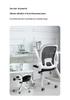 Ergonomic Mesh Office and Gaming Chair with Reclining Backrest, Comfortable for Long Hours of Sitting at Home or Work.