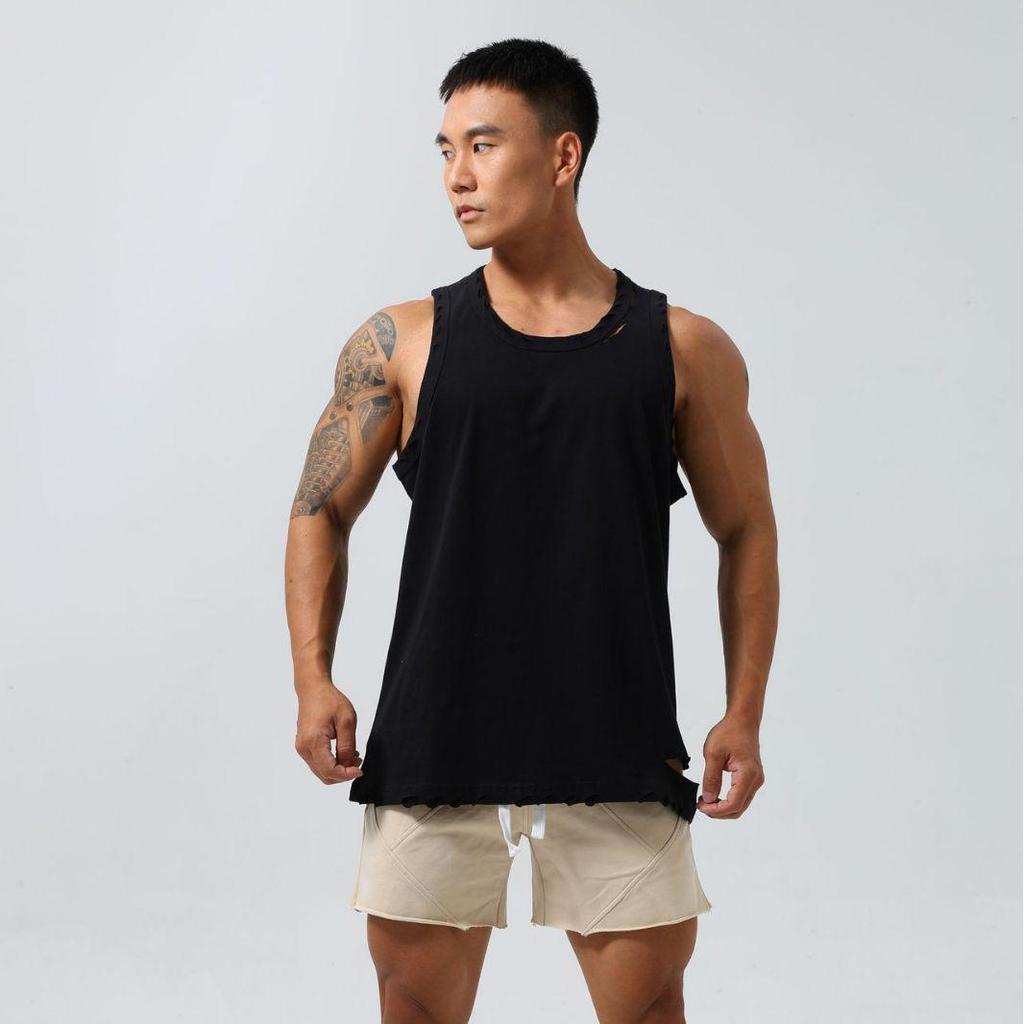 Men's Quick-Drying Stretch Basketball Vest for Summer Fitness & Outdoor Running
