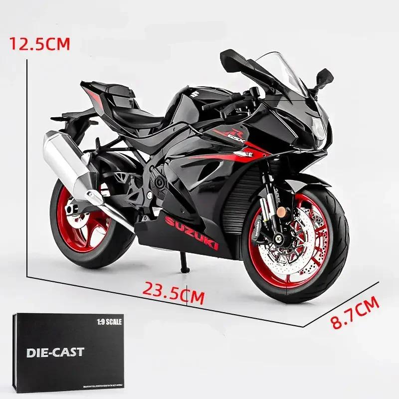 1:9 Suzuki Hayabusa 2025 GSX-1000R Alloy Scale Motorcycle Model Diecast Metal Static Collection Gift BoxAlloy Motorcycle Model