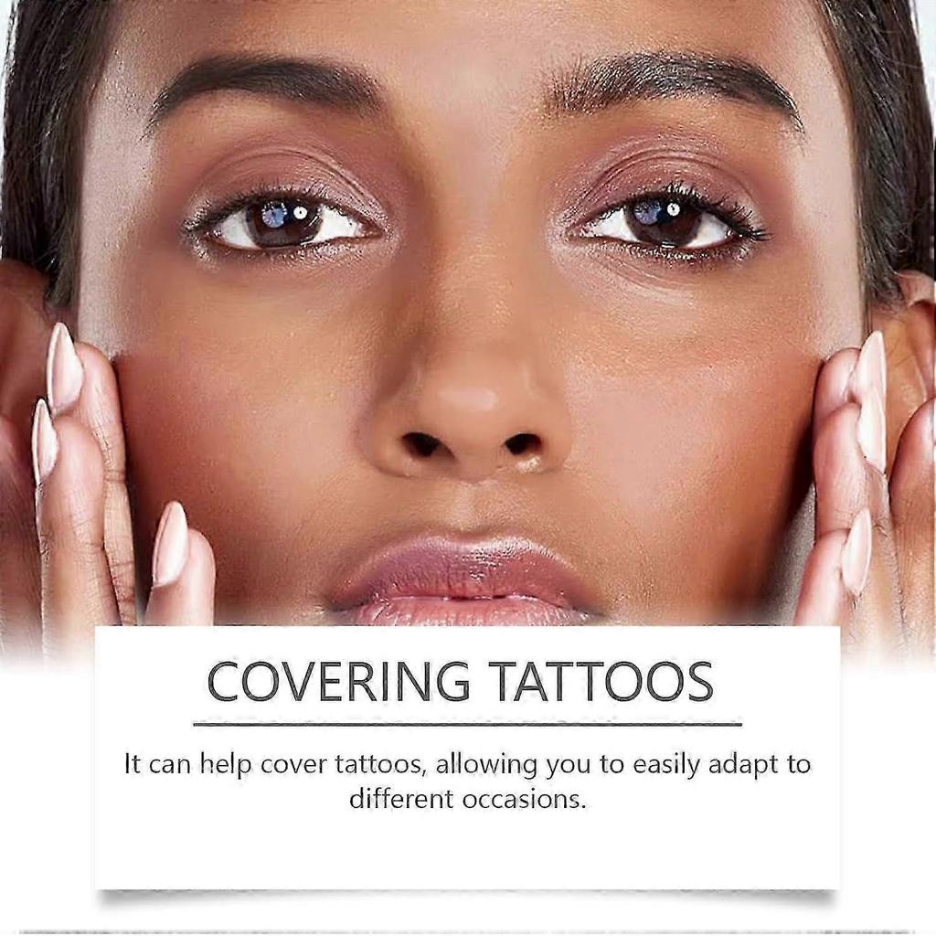 All-Over Teint-Perfektionierer & Körper-Make-up-Pinsel-Set, Langanhaltendes CC-Cream-Make-up, Wasserfester, Transferresistenter Haut-Tint-Concealer