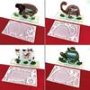 Elephant Cow for Turtle Photo Frame Pendant Silicone Mold Resin Casting Jewelry
